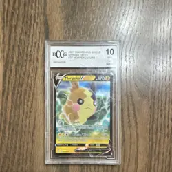 Pokemon Morpeko V Ultra Rare 037/072 Shining Fates Holo 170 HP BCCG 10 - Image 1