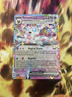 Sylveon ex 041/131 Double Rare Holo Pokemon Prismatic Evolutions NM - Image 1