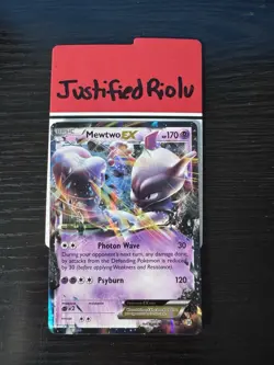 Pokemon Mewtwo EX TCG 62/162 Breakthrough Ultra Rare Holo - Image 1