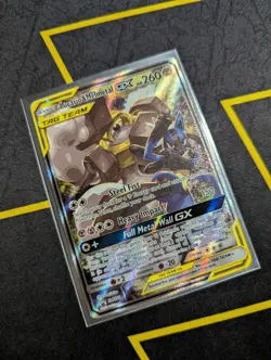 Lucario & Melmetal GX SM192 Sun and Moon Tag Team Pokemon Black Star Promo - Image 2