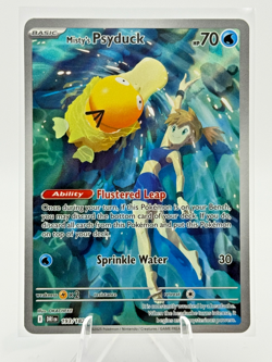 Pokemon TCG: Misty's Psyduck 193/182 Illustration Rare -Destined Rivals - Image 1