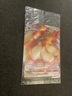 SEALED Eevee VMAX SWSH087 Black Star Promo Full Art Holo Pokemon TCG 2021 NM-M - Image 2