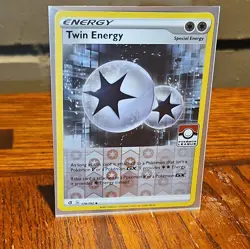 Twin Energy 174/192 Reverse Holo League Promo Pokemon Day 2024 Rebel Clash C - Image 1
