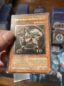 Yu-Gi-Oh! TCG Horus The Black Flame Dragon LV4 SOD-EN006 Ultimate Rare Unlimited - Image 2