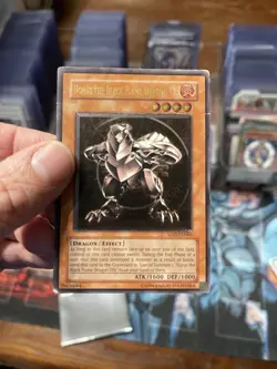 Yu-Gi-Oh! TCG Horus The Black Flame Dragon LV4 SOD-EN006 Ultimate Rare Unlimited - Image 3