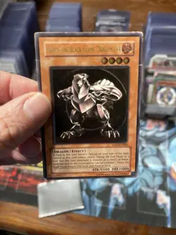 Yu-Gi-Oh! TCG Horus The Black Flame Dragon LV4 SOD-EN006 Ultimate Rare Unlimited - Image 4