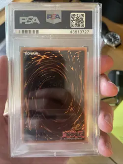 2002 Yu-Gi-Oh! MRL Magic Ruler 1st Edition #076 Toon World PSA 8 NM-MT - Image 2