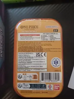One Piece TCG Tin Vol. 2 (TS-02, OP13) New Factory Sealed Pair Of Tins (2) - Image 3