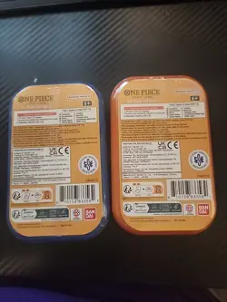 One Piece TCG Tin Vol. 2 (TS-02, OP13) New Factory Sealed Pair Of Tins (2) - Image 4