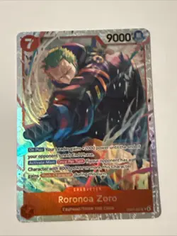One Piece Roronoa Zoro EB04-007 SR ENGLISH OP15 - Image 1