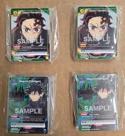 Union Arena Demon Slayer & Jujitsu Kaisen Demo Decks Sealed - Image 1