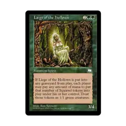 WOTC MtG Weatherlight Liege of the Hollows (R) EX - Image 1