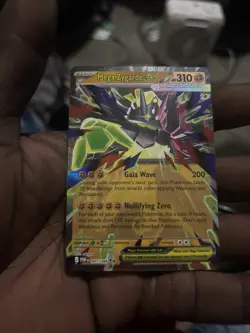 Pokemon Mega Zygarde EX Foil Card POR 047/088 Basic Mega Evolution English - Image 1