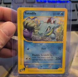 Totodile Expedition Base Set 134/165 Common Pokemon Card 50 HP English - Image 1