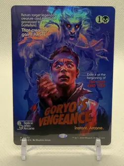 MTG Magic FOIL Goryo's Vengeance Showcase Duskmourn House of Horror Commander NM - Image 1