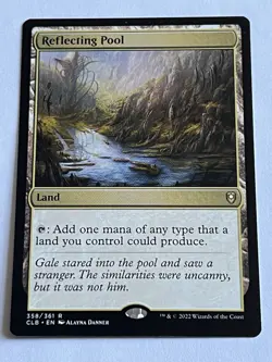 Reflecting Pool 358 MTG Baldur's Gate Commander 2022 Near Mint Non Foil Rare - Image 5