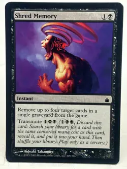 Shred Memory LP* Ravnica ENGLISH 105/306 mtg -UnltdCards - Image 1