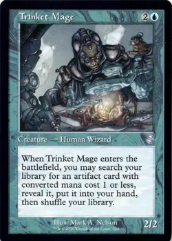 Trinket Mage RETRO FRAME Time Spiral Remastered Magic MTG NM - Image 1