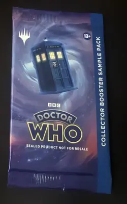 MTG ~ Doctor Who ~ Collector Booster Sample Pack ~ Sealed - Image 1