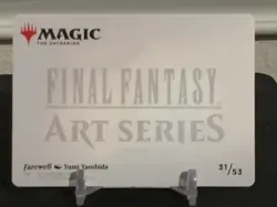 MTG Final Fantasy Art Series Farewell Tidus Yuna 31/53 Regular - Image 2