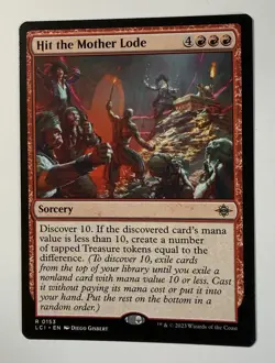 NM Hit the Mother Lode, MTG, LCI, Magic the Gathering, 153 - Image 1