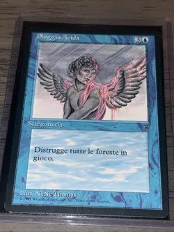 MTG Italian Legends Acid Rain Magic The Gathering NM Pioggia Acida - Image 2