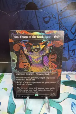 Vito, Thorn of the Dusk Rose (Rainbow Foil) Secret Lair Drop Foil - Image 1