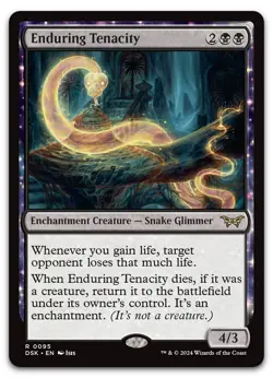 Enduring Tenacity #95 (NM) Duskmourn DSK Magic MTG - Image 1