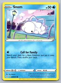 Pokemon TCG Shining Fates Snom 029/072 - Image 1