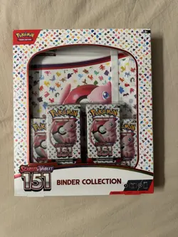 Pokemon TCG Scarlet & Violet Pokemon 151 Binder Collection - NEW SEALED - Image 1