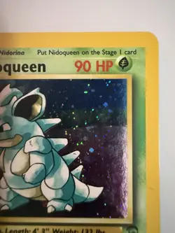 Pokemon TCG Nidoqueen Holo Base Set 2 12/130 NM Condition - Image 3