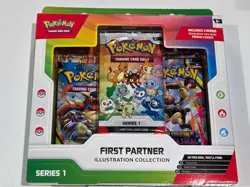 Pokemon TCG First Partner Illustration Collection Series 1 BRAND NEW SEALED - Image 1
