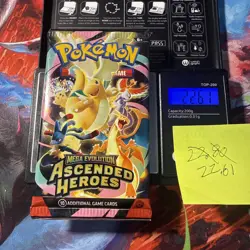(HEAVY)🔥 22.61g Pokemon TCG Ascended Heroes Booster Pack Factory Sealed✅ #1 - Image 1