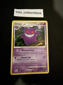 2009 Pokemon Platinum Arceus Gengar #17/99 LP - Image 1