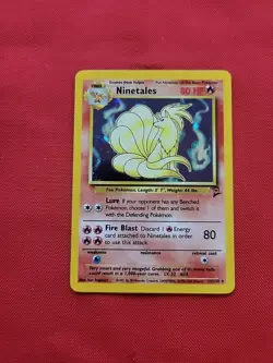 Pokemon: Ninetales #13/130 Holo Rare Base Set 2 WOTC 2000 Vintage - NM - C46 - Image 1