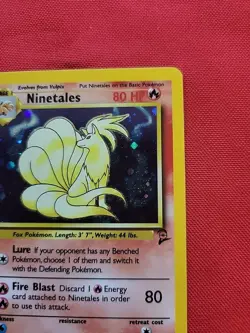 Pokemon: Ninetales #13/130 Holo Rare Base Set 2 WOTC 2000 Vintage - NM - C46 - Image 5