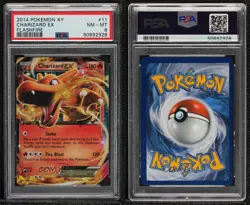 Charizard EX Pokemon XY Flashfire PSA 8 - Image 3