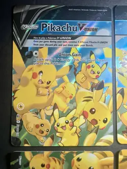 ❤‍🔥 Pokemon Pikachu V-Union Complete Set! NM SWSH139 SWSH140 SWSH141 SWSH142 ✨ - Image 2