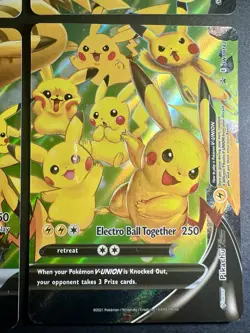 ❤‍🔥 Pokemon Pikachu V-Union Complete Set! NM SWSH139 SWSH140 SWSH141 SWSH142 ✨ - Image 5