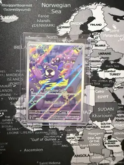 Pokemon Gastly 177/162 SV05 Temporal Forces Illustration Rare Full Art Holo - Image 1