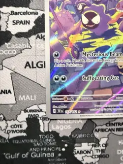 Pokemon Gastly 177/162 SV05 Temporal Forces Illustration Rare Full Art Holo - Image 5