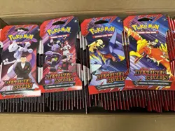 Pokemon TCG Scarlet & Violet-Destined Rivals Booster Pack Lot Of 100Packs Sealed - Image 1