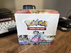 Pokemon Scarlet & Violet Temporal Forces Booster Box - Sealed - Image 1