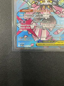 Pokemon Mega Diancie EX 267/217 Mega Attack Rare Ascended Heroes NM - Image 4
