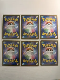 Pokemon TCG Japanese McDonald’s Promo 2025 Full Set x 6 NM - Image 4