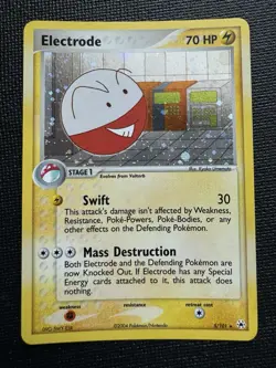 Pokemon Electrode 5/101 Holo Rare Hidden Legends 2004 NM - Image 1