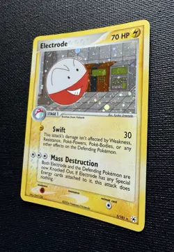 Pokemon Electrode 5/101 Holo Rare Hidden Legends 2004 NM - Image 3