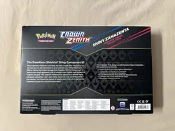 Pokemon Crown Zenith Shiny Zamazenta Premium Figure Collection Box Sealed - Image 2