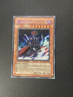 Yugioh Gorz The Emissary of Darkness RP02-EN000 Limited LP Original Release - Image 1