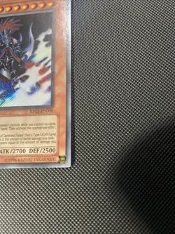 Yugioh Gorz The Emissary of Darkness RP02-EN000 Limited LP Original Release - Image 3